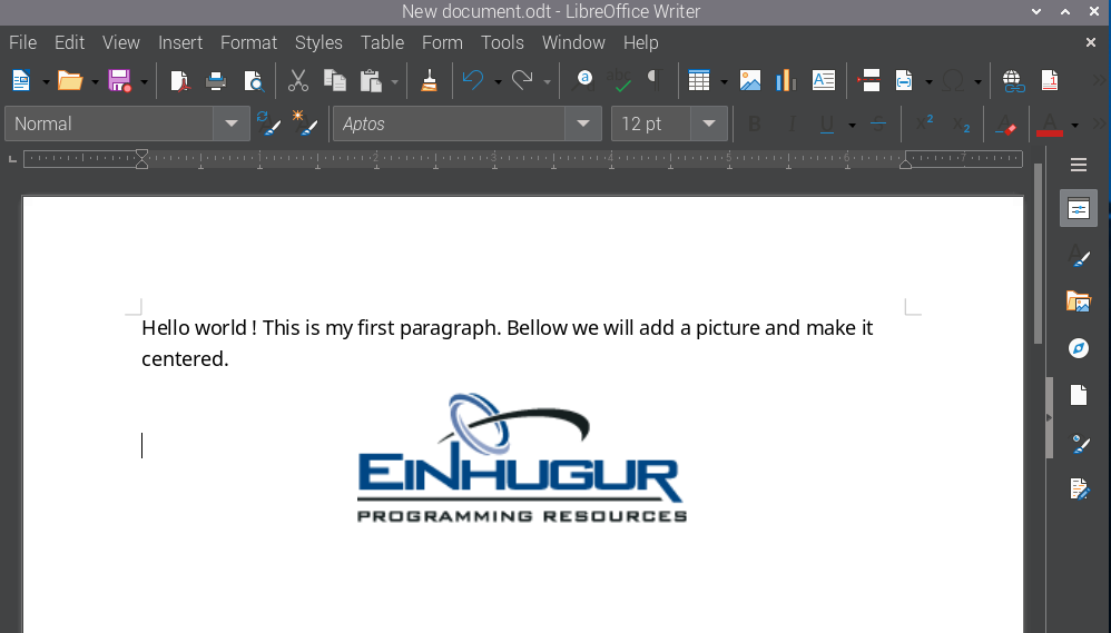 Einhugur OpenDocument Text Plugin 1.8 for Xojo