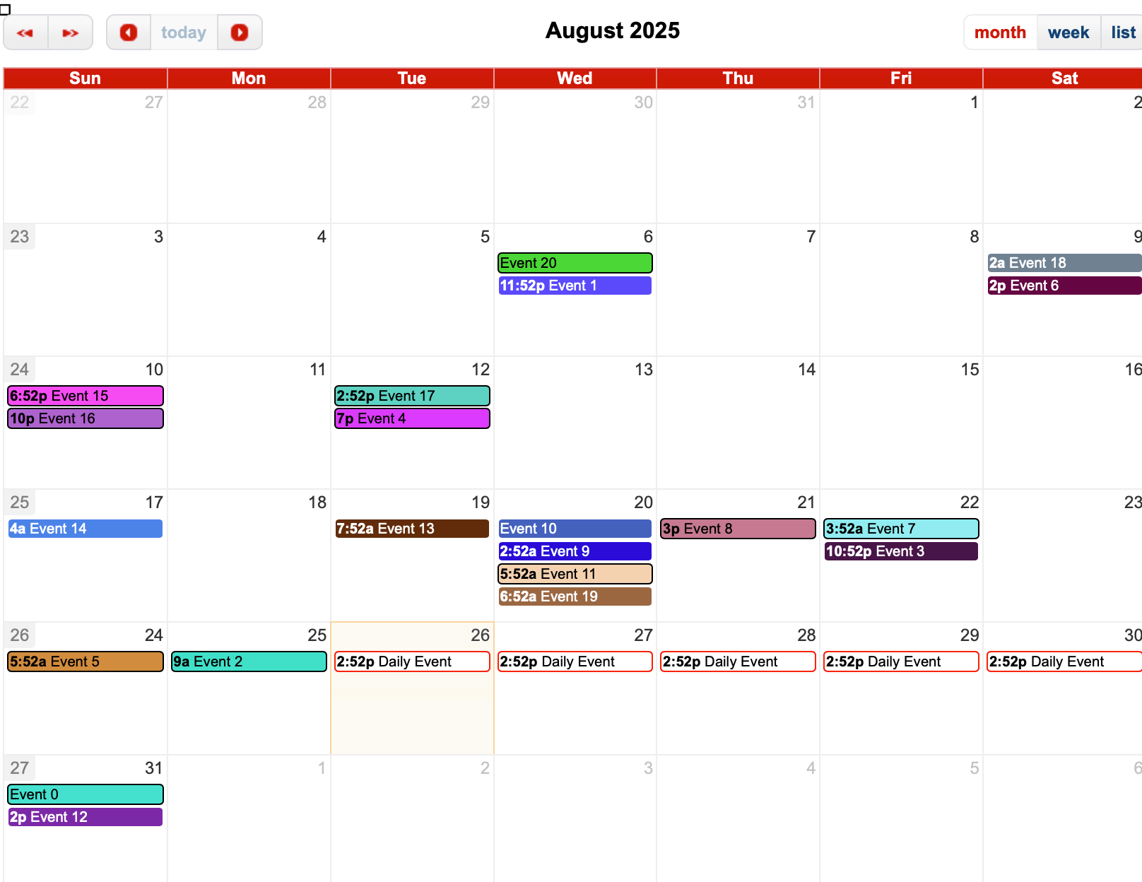 Desktop GraffitiCalendar View 5
