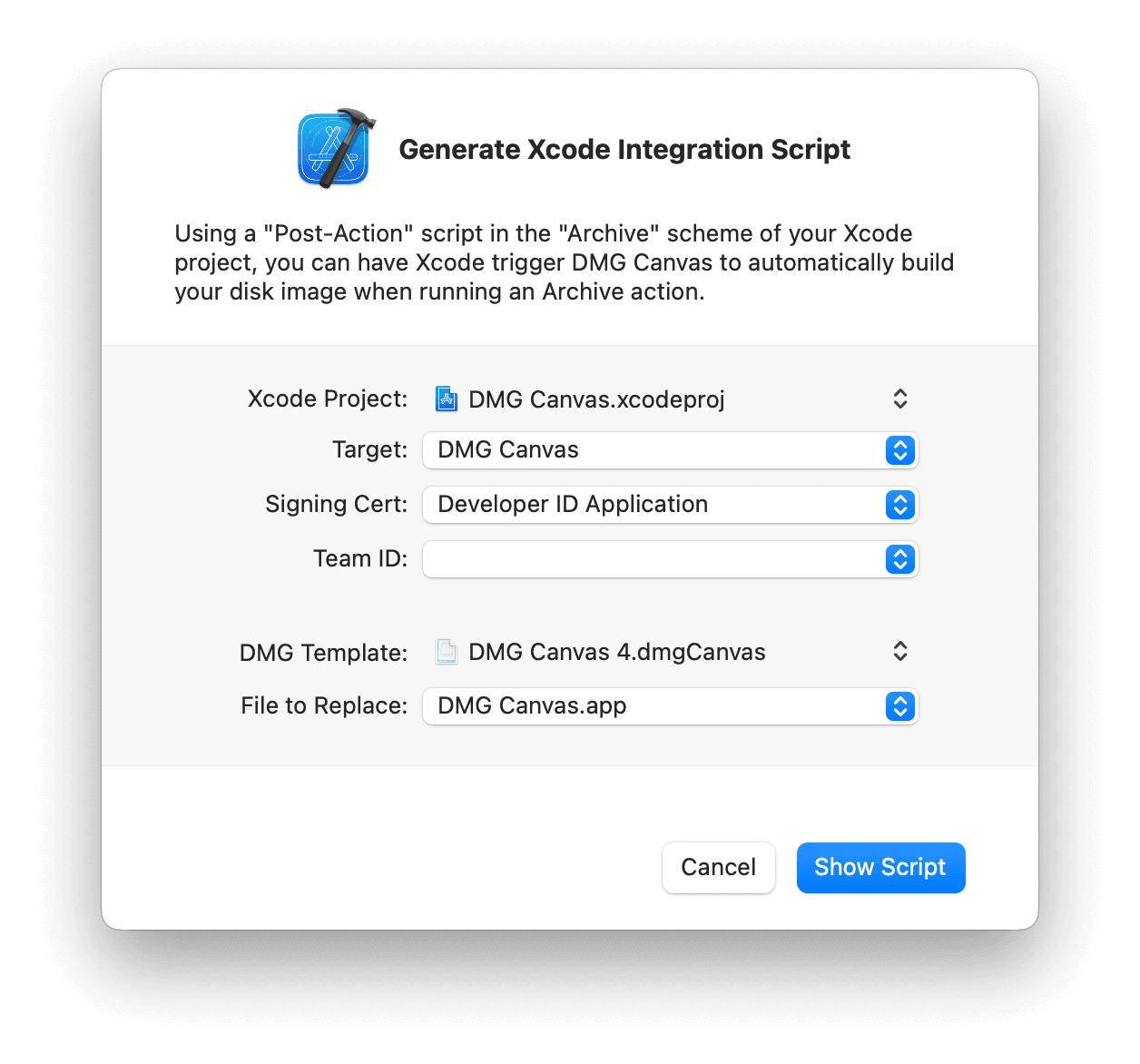XCode Integration XCode Integration