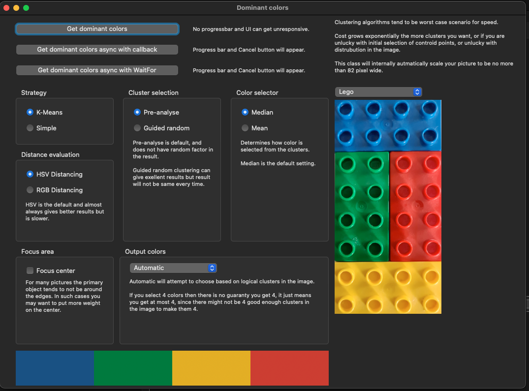 Use Dominant Color Detection in Xojo Build RAW Photography apps using the Use Dominant Color Detection in Xojo